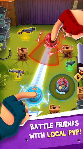 Hustle Strike - Tactical Slingshot Bounce Battles