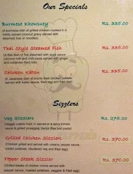 Green Pepper's menu 4