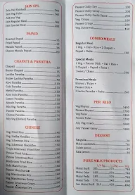 Karachi Sweets menu 4