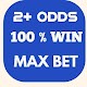 Download 2+ ODDS 100% WIN MAXBET For PC Windows and Mac