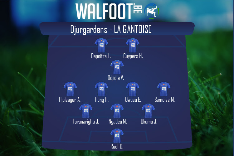 Composition La Gantoise | Djurgardens - La Gantoise (13/10/2022)