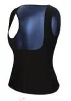 Men's and Women's Corset Violent Sweat Suit Belly Fitness Vest Waist Trainer Fat Burning Body Shaping Workout
