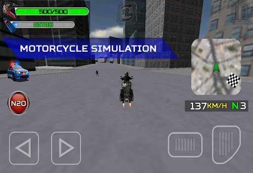Zombie City Police MotorCycle 1.5 screenshots 2