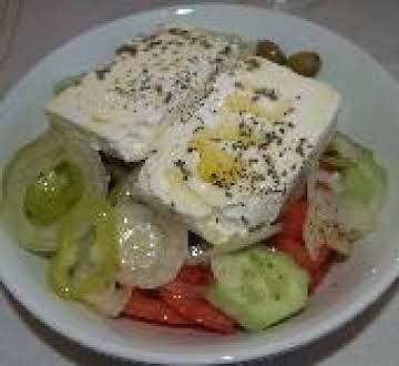 "Horiatiki Salata" Greek Village Salad