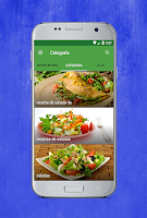 receitas de saladas Screenshot