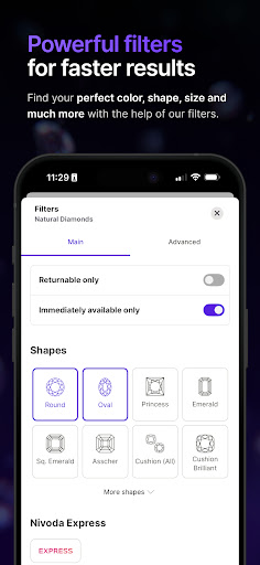 Screenshot Nivoda