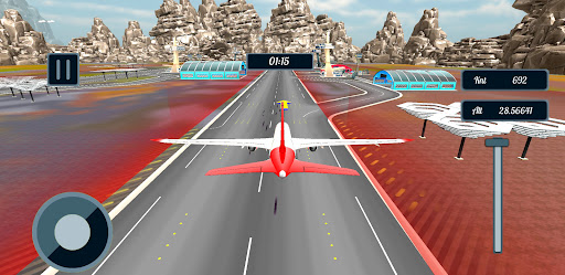 Screenshot Plane Landing Simulator 2022