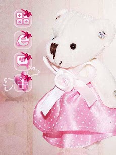 ピンクのプリンセスベアかわいいテディベアのテーマの壁紙 Androidアプリ Applion