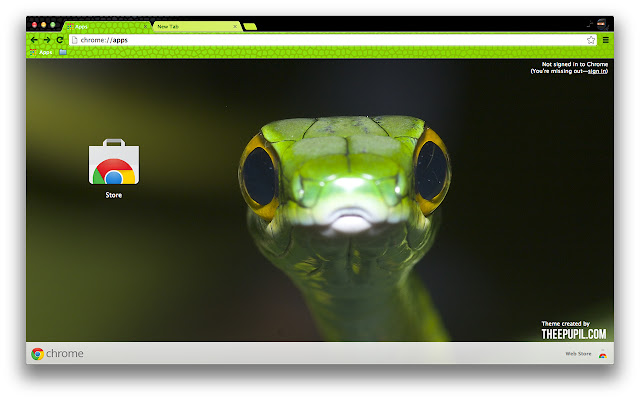 Slithering Snake chrome extension