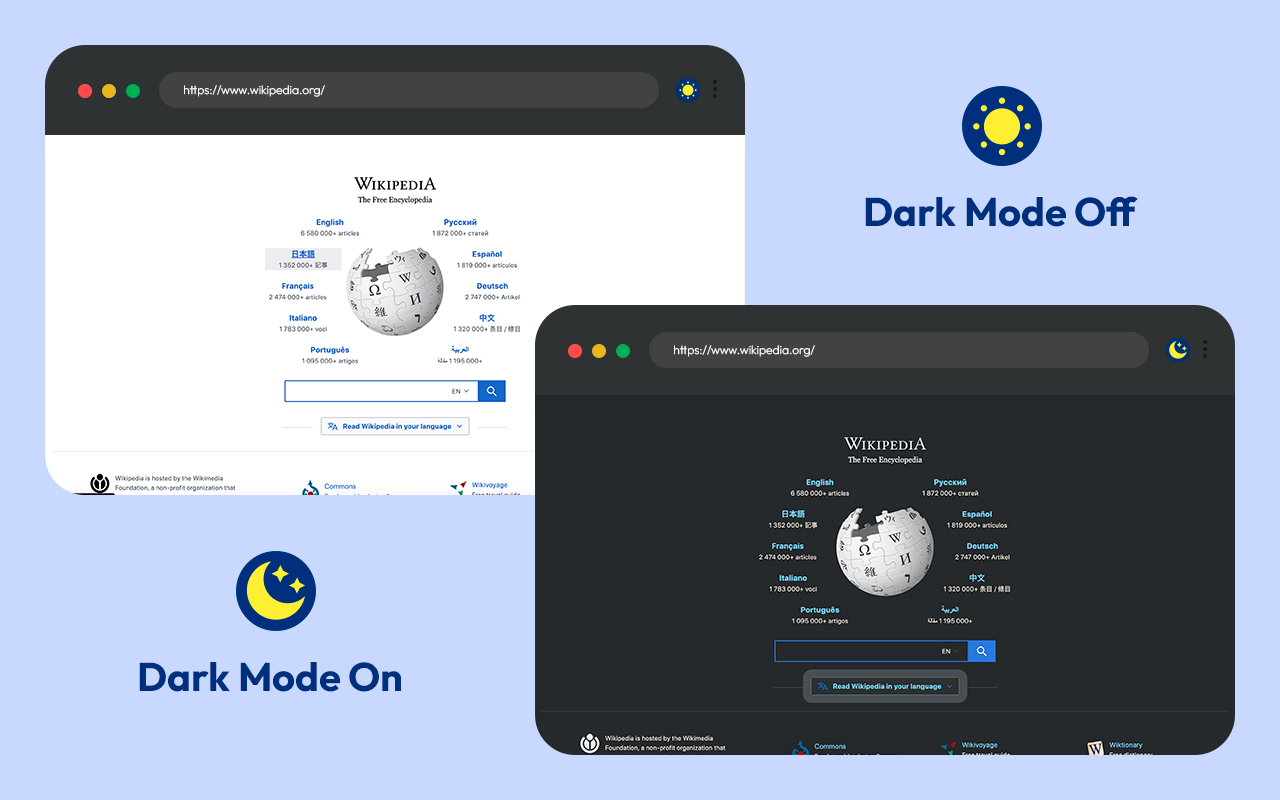 Dark Mode - Dark Reader for Chrome Preview image 2