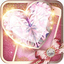 App Download Pink Gold Fancy Theme: Glitter heart wall Install Latest APK downloader