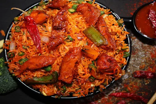 Chaap Tikka Fried Rice