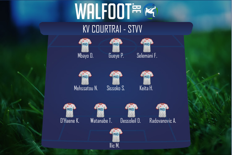 Composition KV Courtrai | KV Courtrai - STVV (06/08/2022)