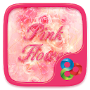 Download Pink Flower Go Launcher Theme Install Latest APK downloader