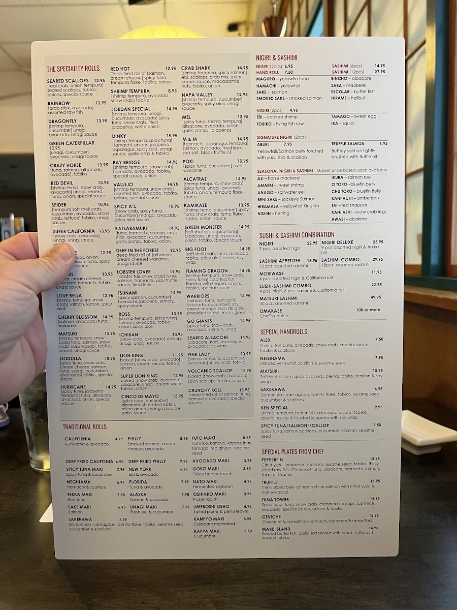 Full Menu