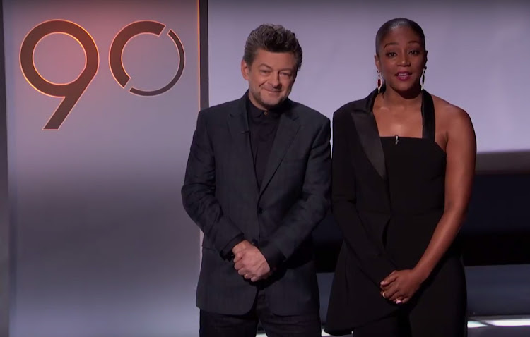 Tiffany Haddish and Andy Serkis