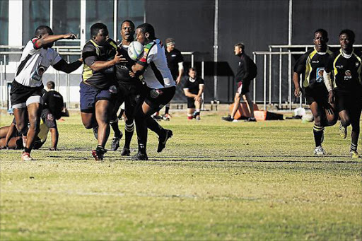 ONE TO PLAY FOR: University of Fort Hare, seen here in action against University of KwaZulu-Natal, will take on Tshwane University of Technology in the 5th-6th place playoff Picture: SIB0NGILE NGALWA