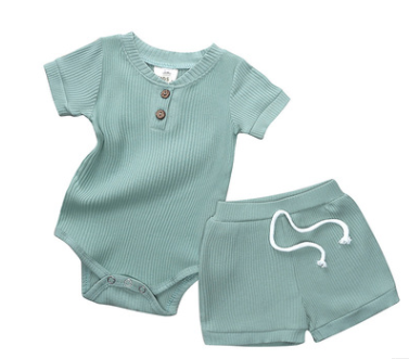 Title 11, Newborn Baby Girl Ruffled Solid Color Sleeveles...