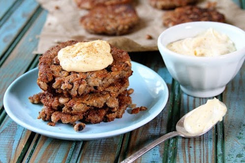 Click Here for Recipe: Black-Eyed Pea Cakes with Creole Mayo