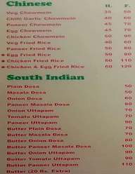 Sadak Chaap menu 3