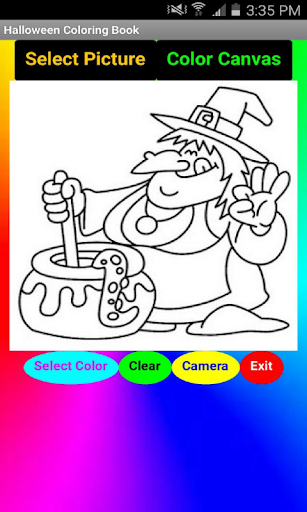 Halloween Coloring Book