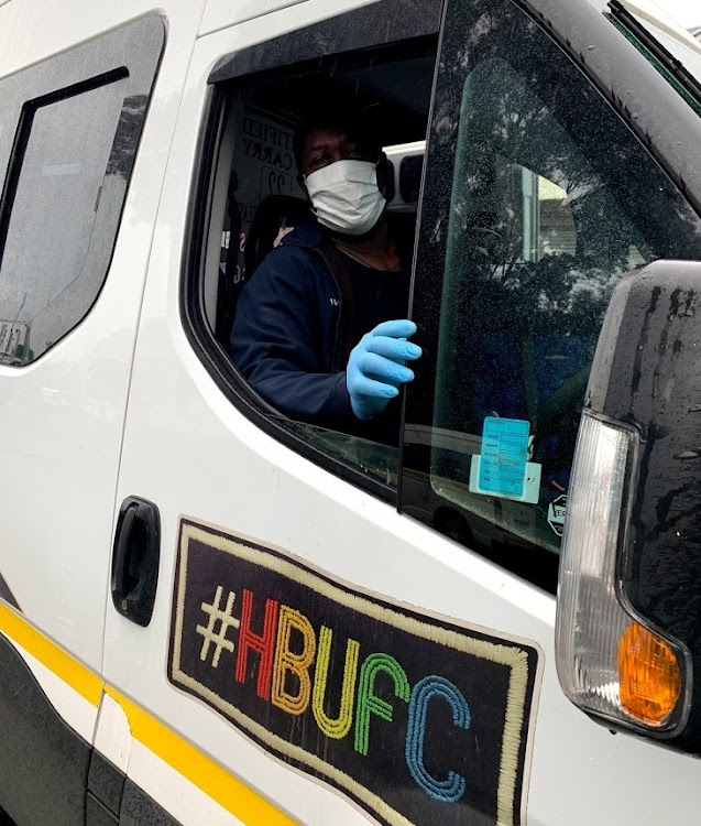 The Hout Bay United Football Club is helping to deliver food parcels during lockdown