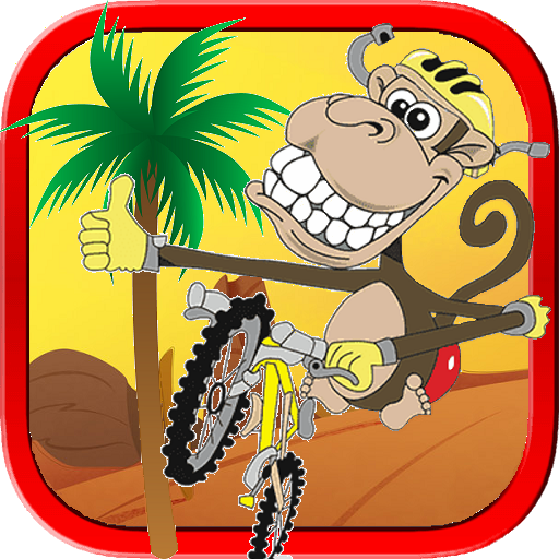 Monkey Bike Hill Climb Racing 賽車遊戲 App LOGO-APP開箱王