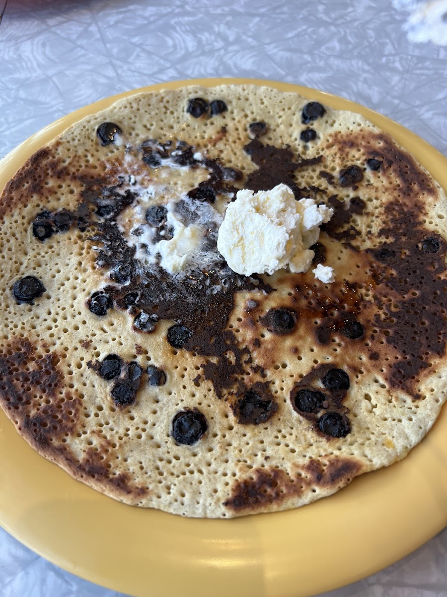 Gf blueberry pancake