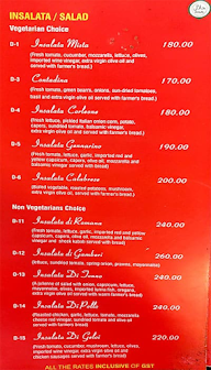 Scirocco menu 2