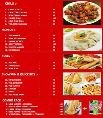 Darjeeling Fast Food menu 