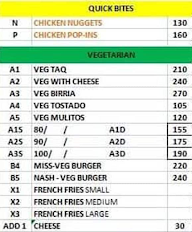 Mississippi Fried Chicken menu 2