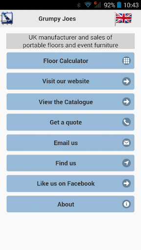 Grumpy Joes Floor Calculator