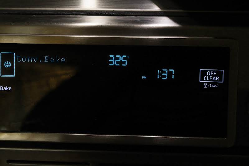 Oven Preheating.