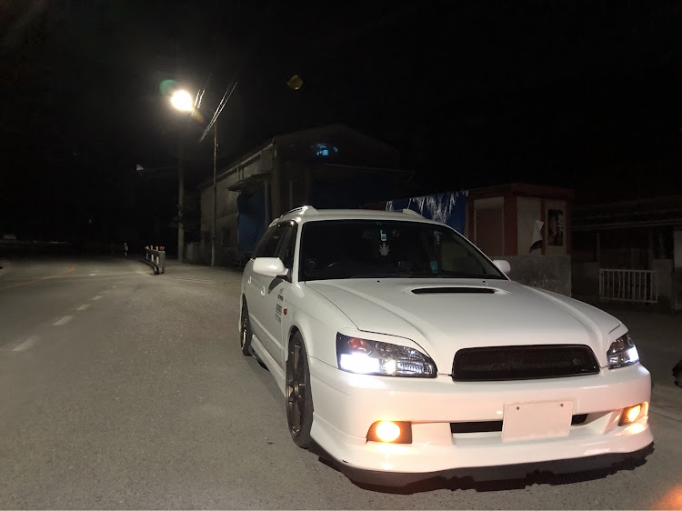 レガシィツーリングワゴンのドライブ・オフ会・寒いでに関するカスタム事例の投稿画像1枚目