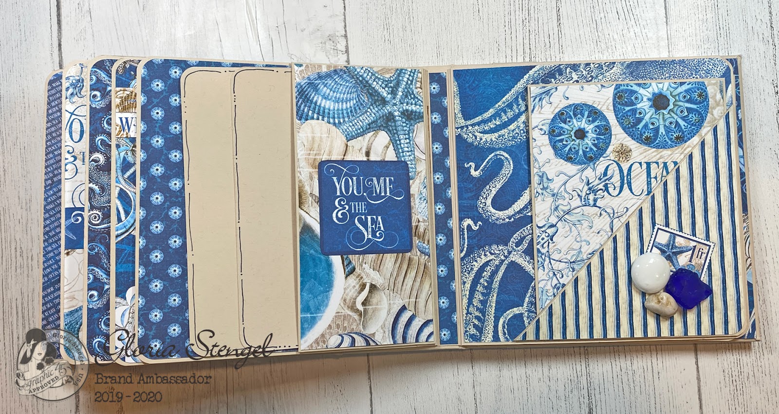 Carnet à points - Daily Journal bleu marine - A5 - Album scrapbooking -  Creavea