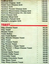 Mamaji menu 7