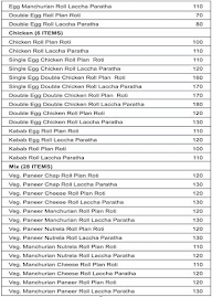 Prashant Roll menu 6