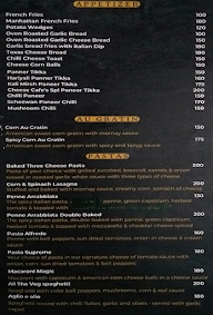 The Cheese Cafe menu 2