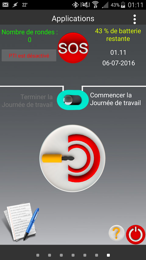 Rondier GPS Screen 3