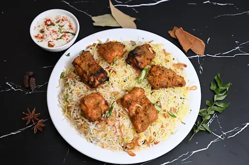 Fish Tikka Biryani