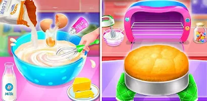 Sweet Bakery - Girls Cake Game para Android - Download