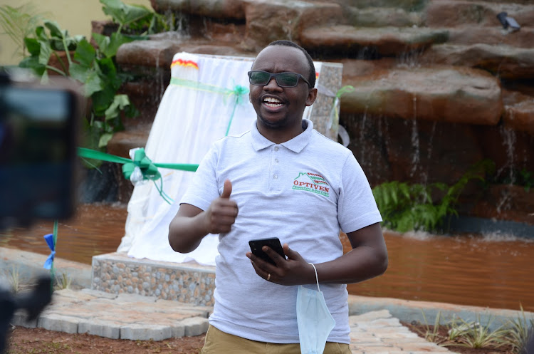 Optiven Group corporate communications officer Muchiri Muchoki