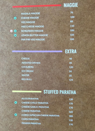 House Of Size Zero menu 2