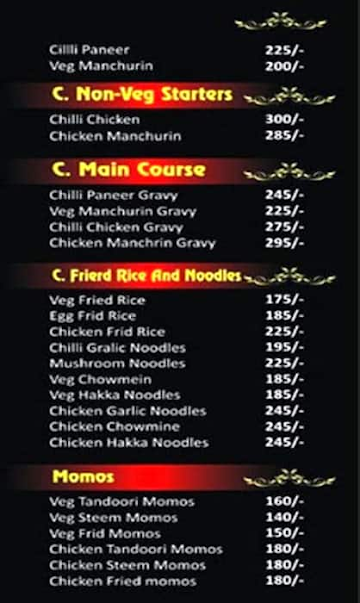 The Dhaba Junction menu 