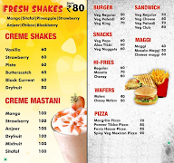 Cafe Creme menu 2