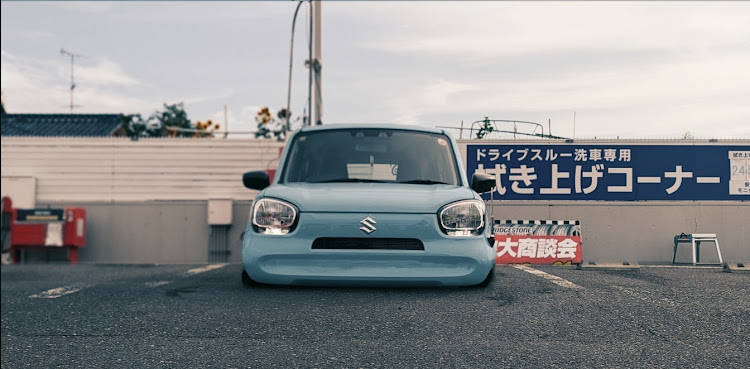 アルトの超車高調を楽しむ会・かわいいら？に関するカスタム事例の投稿画像1枚目