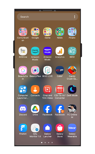 Screenshot Launcher One Ui Home Screen