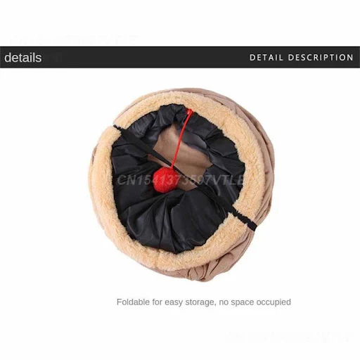 Puppy Kitten Rabbit Play Tunnel Tube Fun Toy Tunnel Bored Three-way Pet Printing Channel Pet Accessories Cats Tunnel Fol