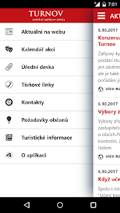 Turnov v mobilu - náhled