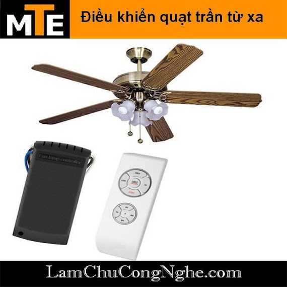 Bộ Điều Khiển Từ Xa Dành Cho Quạt Trần Và Đèn